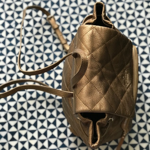 Kate Spade New York Antique Gold Leather Backpack main image 5